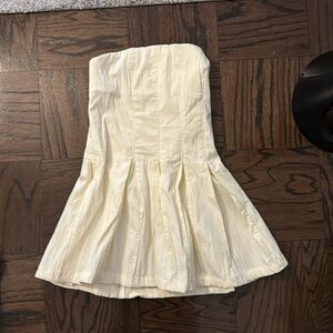 New with tags free people ivory dress